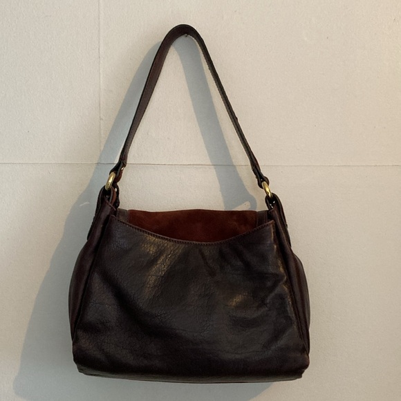 Marc Jacobs Leather Handbag Purse Kate Aubergine - Picture 11 of 12